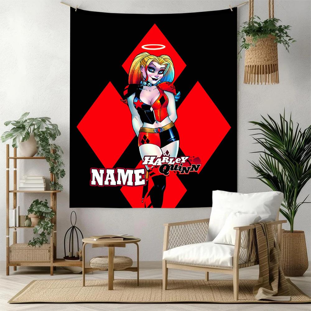 Warnermedia Custom Your Name Wall Decor Tapestry Art For Pet Memorial Birthdaywedding Party Backdrop Family Gift