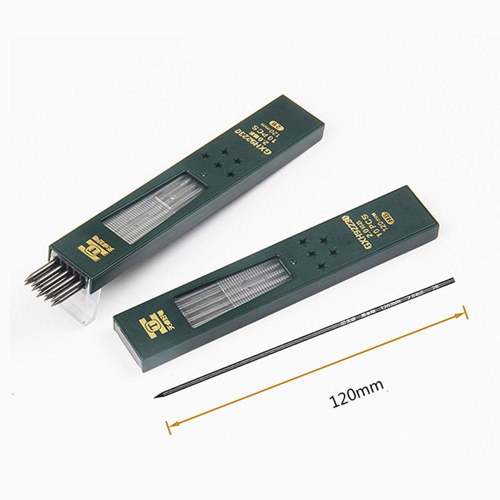 10Pcs/Box Plastic Automatic 2B HB Erasable Writing Drawing Tools Refill Graphite Pencil Lead