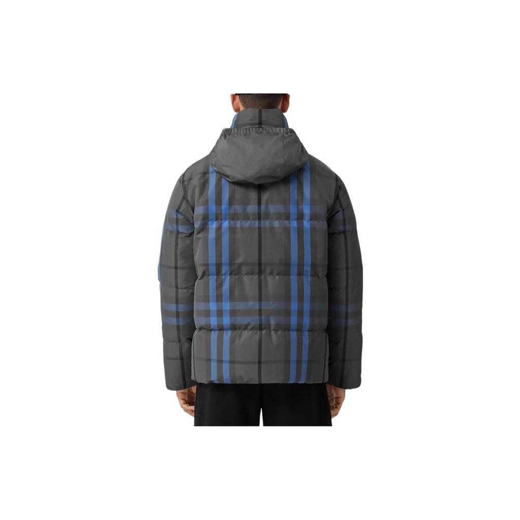 Burberry Двусторонняя клетчатая пуховая куртка 80585361