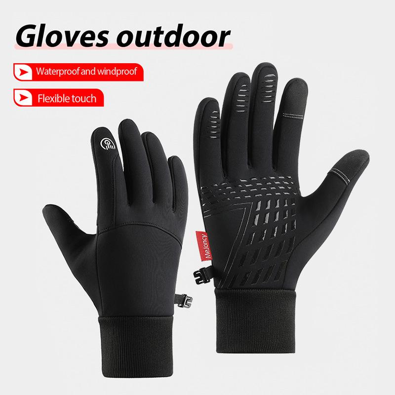 NEW 1Pair Winter Gloves For Men Women-Waterproof Thermal Glove For Cold Weather,Warm Gloves For Cycling,Snow,Touchscreen Finger