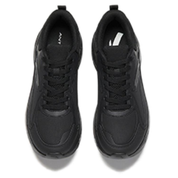 Anta Спортивные Удобные Амортизирующие Нескользящие Низкие Повседневные Городские Кроссовки для Бега Мужские кроссовки Базовый-Черный 912545531-5