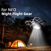 Светодиодная ночная подсветка-подставка для DJI NEO Увеличение высоты Откидная ножка Ночные огни Шасси Подсвечиваемая откидная ножка Защита высоты