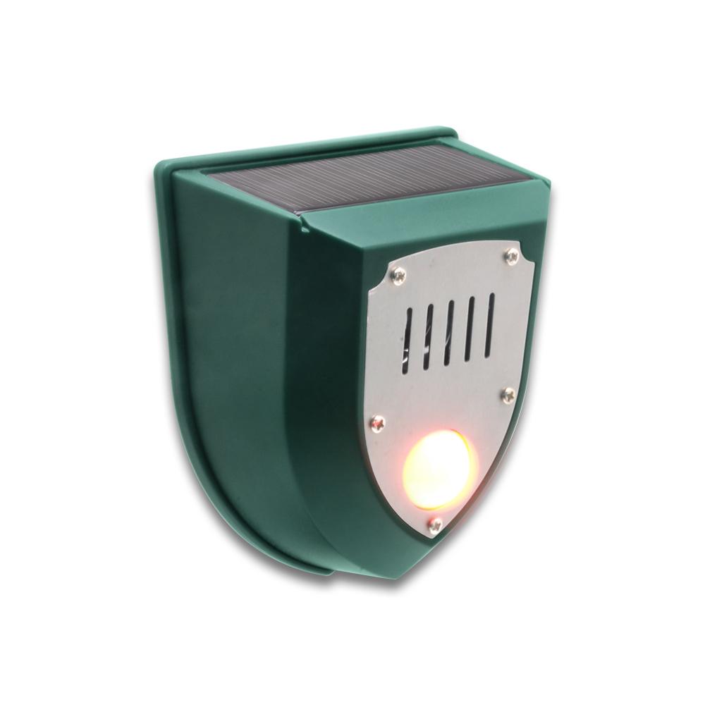 Solar Electronic Ultrasonic Repeller with PIR Motion Sensor Alarm Timed Human Body Induction