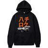 Anime Initial D Hoodie Tracksuit Unisex Casual Streetwear Unisex Sweatshirt JDM Automobile Culture Casual Pullover Harajuku EU Size