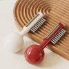 2 in 1 Tumbler Vegetable Peeler with Cleaning Brush Fruit Planer  Easy To Store