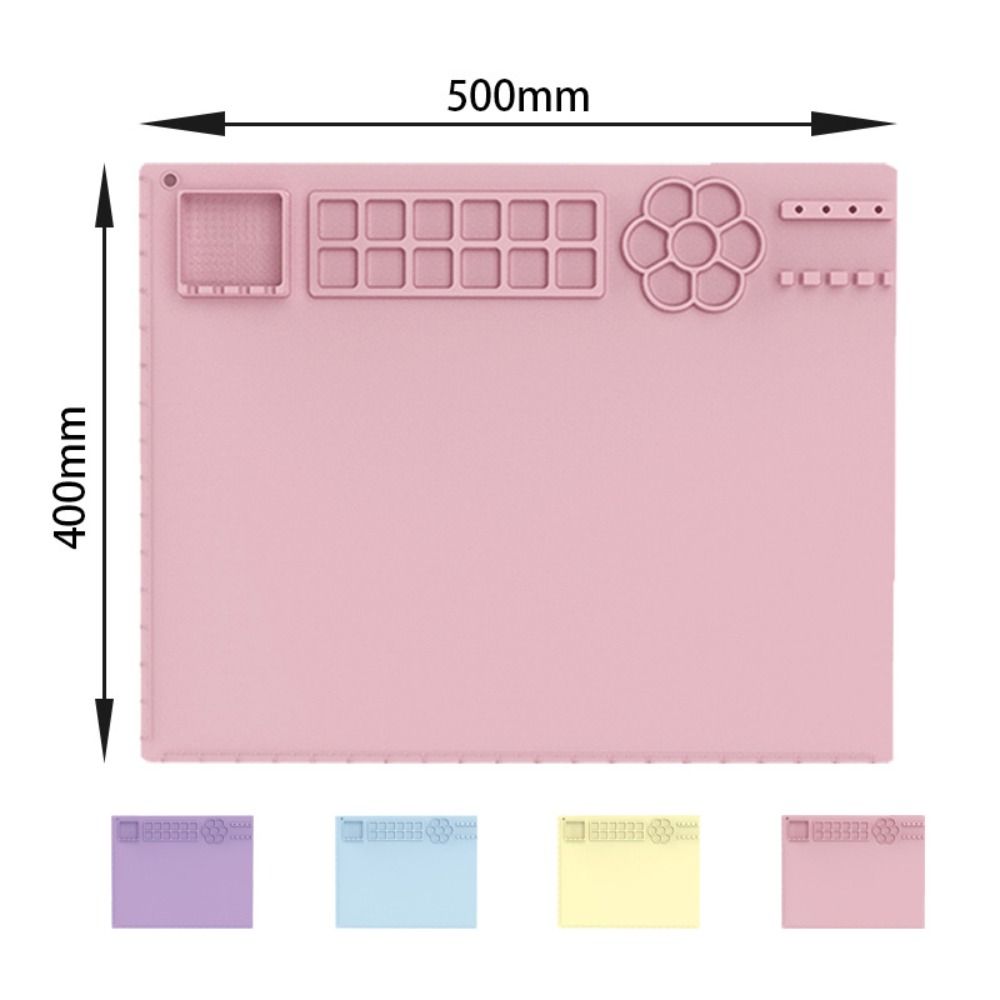 Non-Stick Art Silicone Craft Mat Silicone Graffiti Painting Mat Silicone Painting Mat DIY Painting