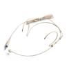 Headset Mic 1.2m Double Earhook For Shure Wireless