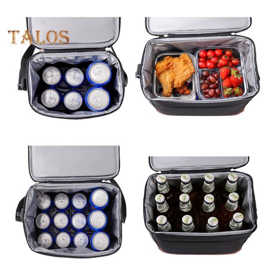 Изолированная сумка 9л/16л, многоцелевая сумка Bento большой емкости, термосумка для пикника на молнии для дома и улицы