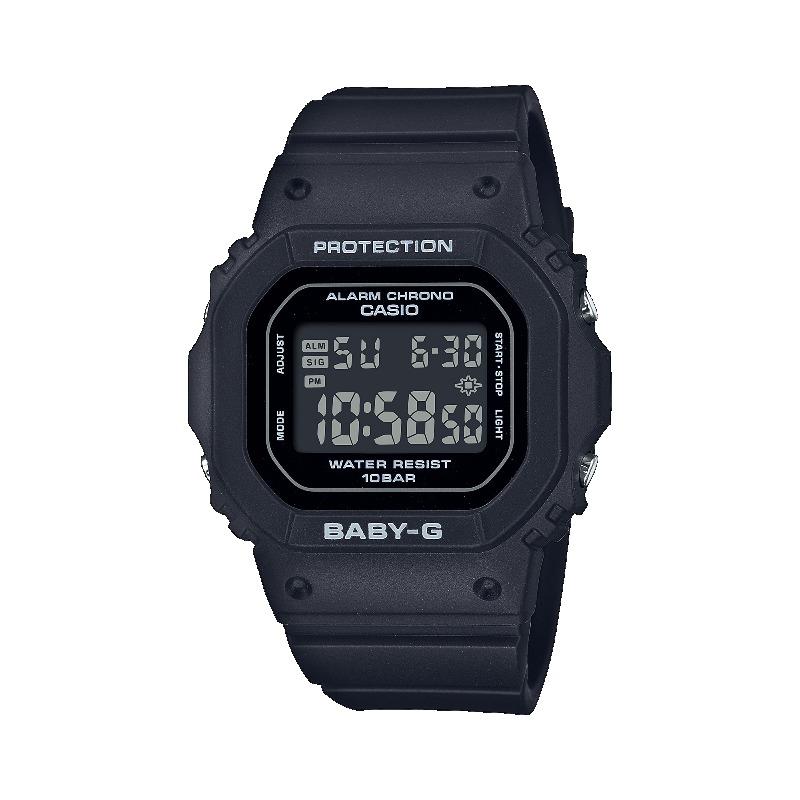 Casio Мужские кварцевые часы BGD-565-1 из смолы, водостойкие 100 м, ударопрочные, с будильником