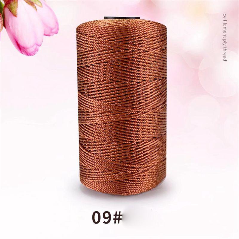 Ручная работа, ремесло, витой шнур макраме, сделай сам, свадебный декор, полипропиленовая швейная нить, 34 цвета, веревка