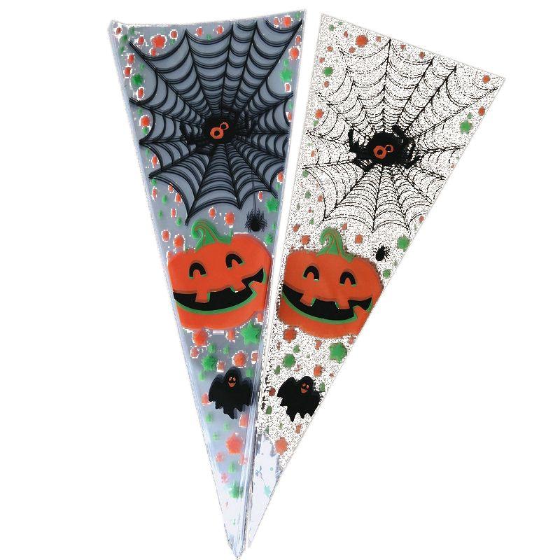 100 шт. Целлофановых конусных пакетов Стильные прозрачные пакеты для конфет для любого торжества