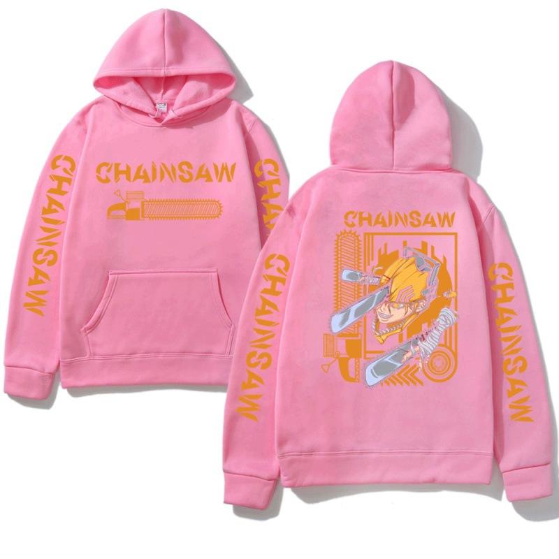Аниме Человек-бензопила Хаякава Дэндзи Почита Толстовка Мужская Женская Харадзюку Пуловер Одежда Унисекс Осенне-зимний Свитер