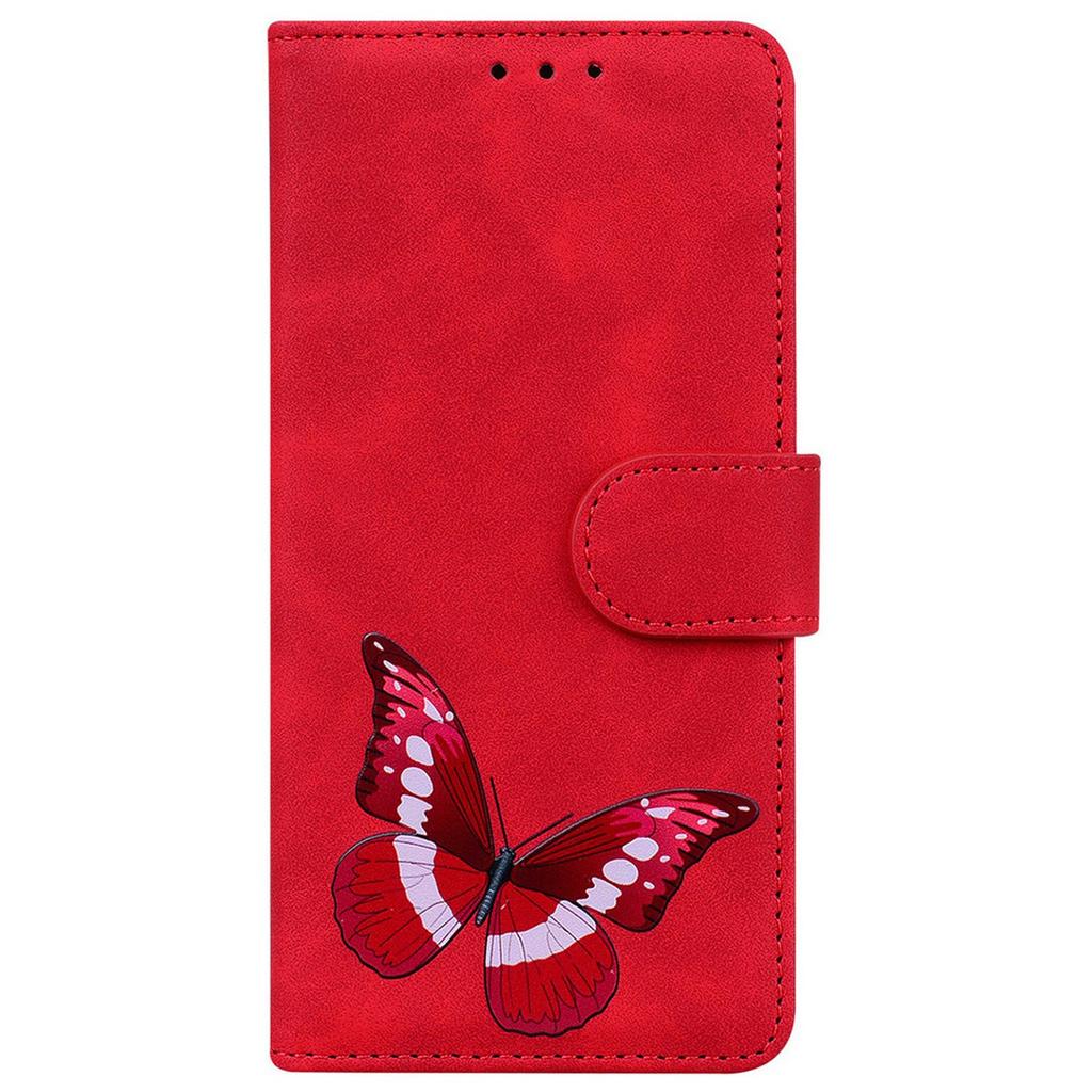 For Honor 400 Pro 5G (Global) Stand Case PU Leather Phone Cover Butterfly Printed
