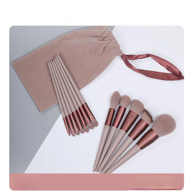 Профессиональный набор кистей для макияжа, мягкий мех, косметический хайлайтер, пудра, консилер, многофункциональный косметический набор инструментов