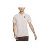 Heritage Logo Breathable Outdoor Casual Sports Tennis Polo Shirt Men Polo Shirts Light-Red Brown FQ2102-104