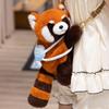 Dog Animals Raccoon Bag Fur Capybara Crossbody Bag Cute Plush Panda Backpack Zoo Gift