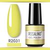 ROSALIND Mini Nail Polish Gel Semipermanent UV Multiple Colors Varnish Hybrid Nail Art Soak Off Top Base Coat Regular Gel Lacquer