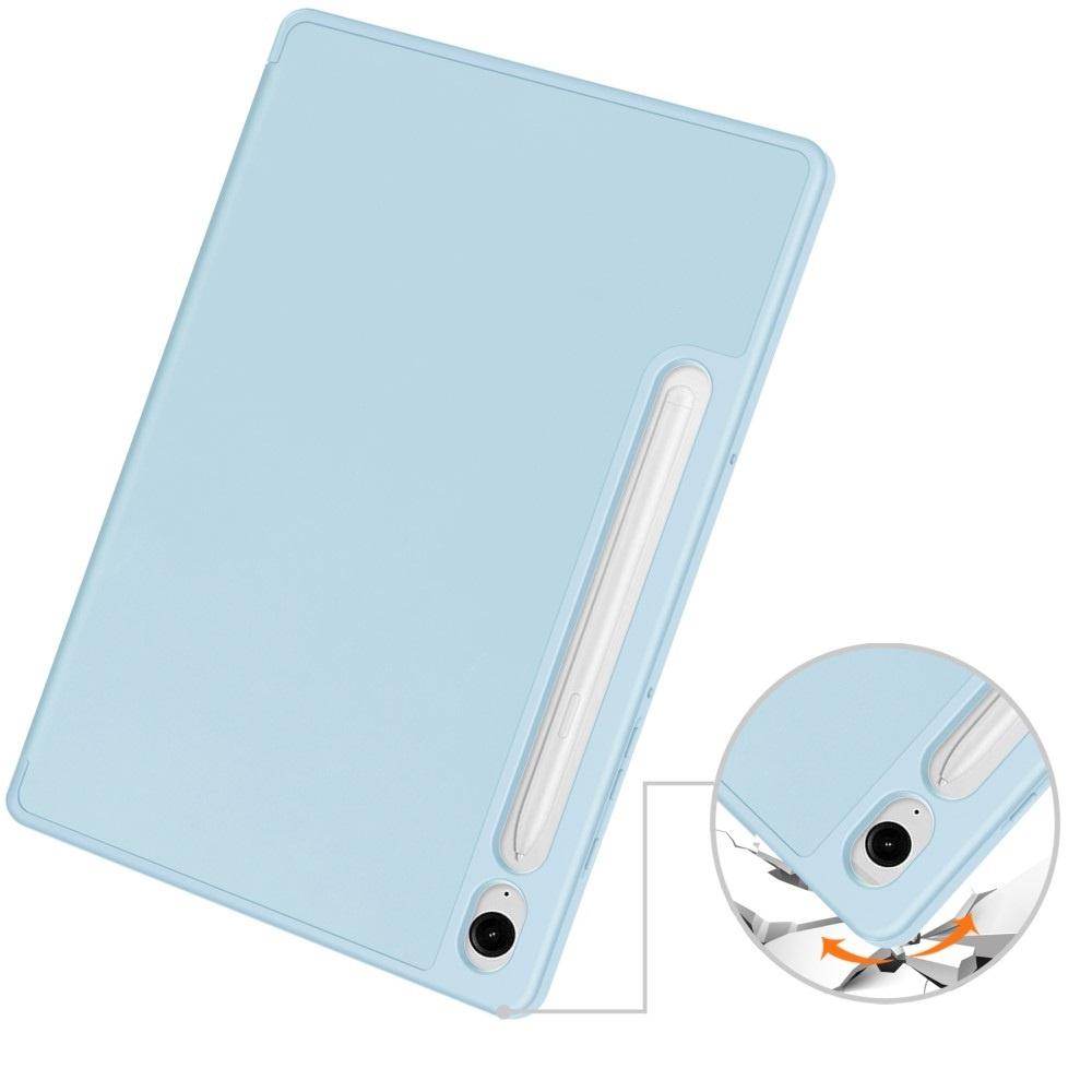 Case for Samsung Galaxy Tab S10 Lite / S10 FE / S9 FE, Smartcase with stylus holder, blue