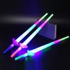 Funny Sword LED Extendable Glow Toy Kids Flashing Stick Concert Party Props