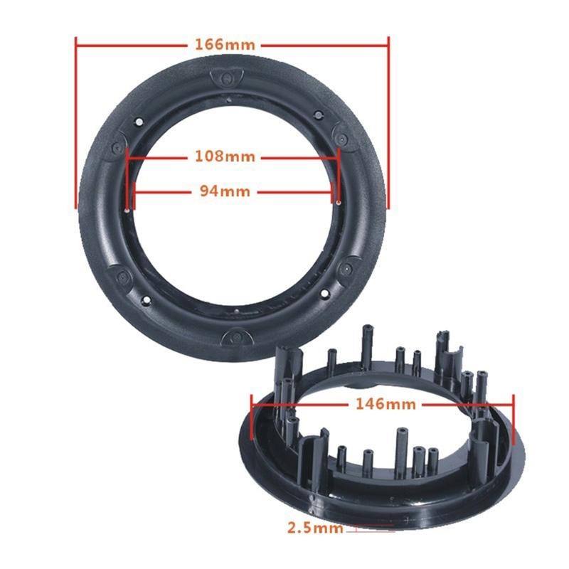 4/5/6.5/8-дюймовый Потолочный Динамик Крышка Декоративная Круглая Металлическая Сетка Решетка Держатель Решетки Потолочного Динамика Монтажное Основание