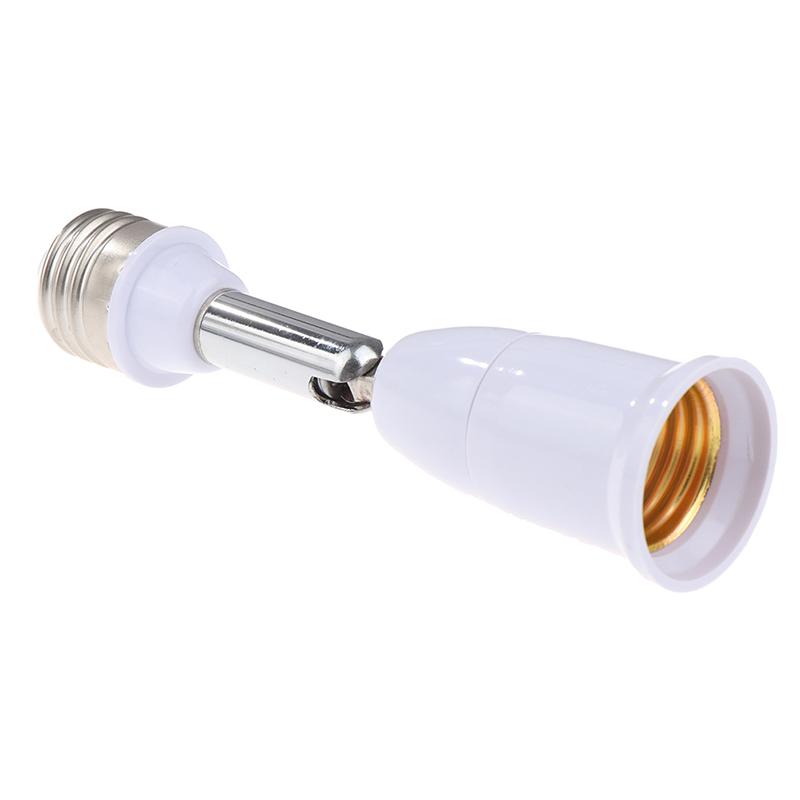 E27 в E27 удлиненный цоколь лампы поворотный на 180 градусов конвертеры держателя лампы