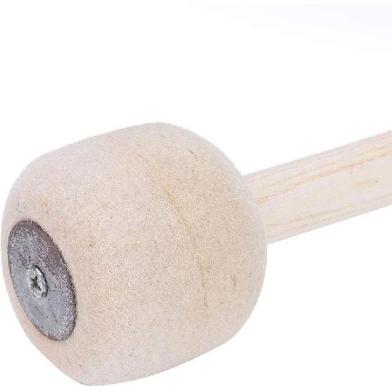 Drum Mallet, Wooden Felt Hammer for Bass Percussion, Durable Portable Drumstick for Student Professionals