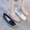Fujin 3.5cm Genuine Leather Comfy Luxury Shallow Flats Ethnic Woman Elegance Oxfords Summer Ladies Soft Soled Moccasin Shoes