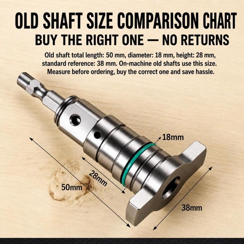 High Hardness Conversion Shaft Kit High Concentricity Impact Wrench Adapter Wrench Conversion