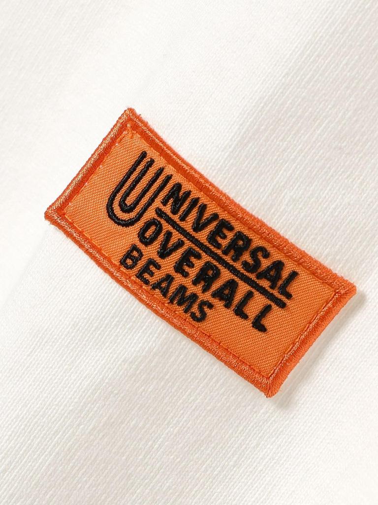 Beams S/S TEE [Special Order] UNIVERSAL OVERALL Logo T-Shirt Men's White Medium 11041387498