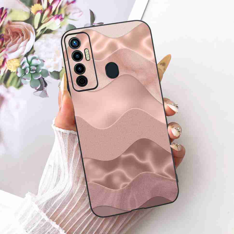 For Tecno Camon 17 CG6 CG6j Case Retro Cartoon Animals Silicone TPU Black Cover For Camon17 camon 17 Phone Casing Bumper