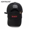 Высокое качество Рэппер Кендрик Ламар Damn Snapback Кепка с вышивкой DAMN Dad Hat Женская бейсболка унисекс Хип-хоп шляпа Bone