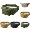 Men Waist Fanny Pack Belt Bag  Military Motorcycle Rider Sports Climb Camping Nylon Male Tool Sling Chest Hip Bum Bag