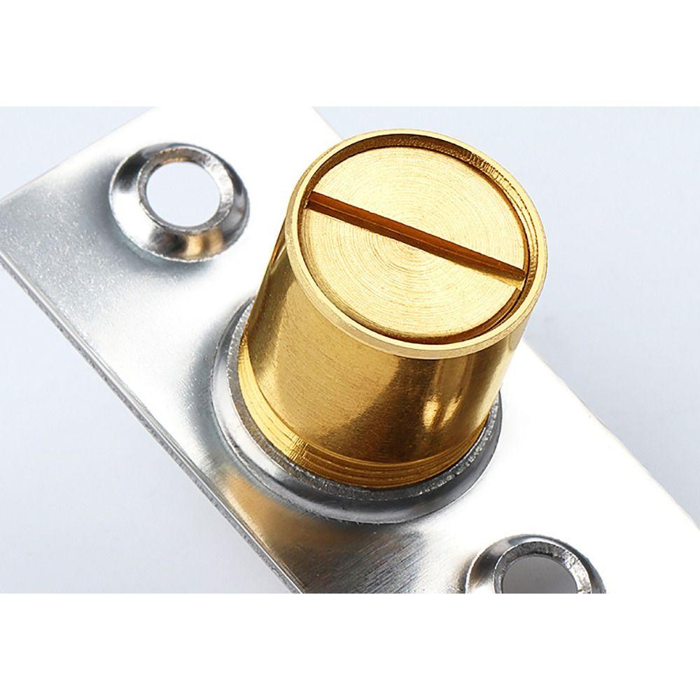 1Set Cabinet Gate Closet Door Ball Catch with Screws Door Latch Set Durable Door Stopper