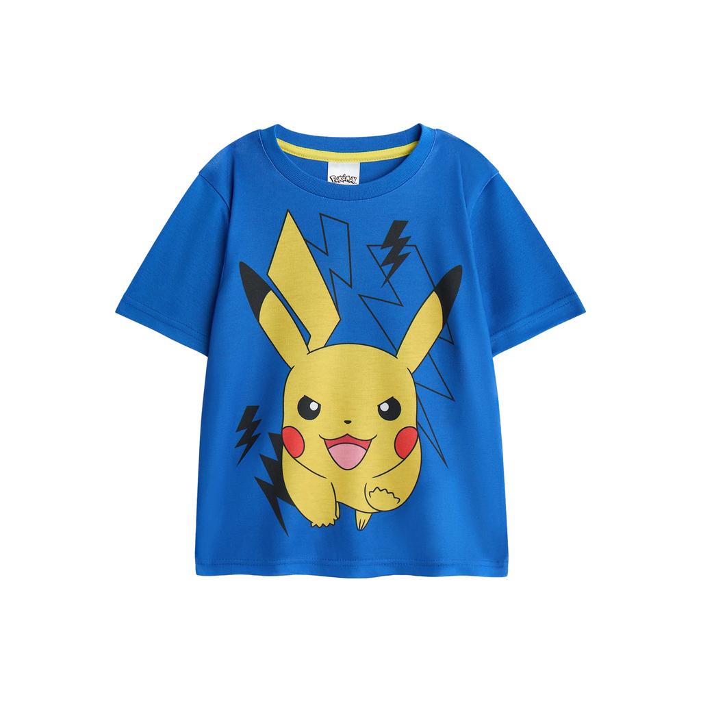 POKEMON Boys Pikachu Short Pajama Set