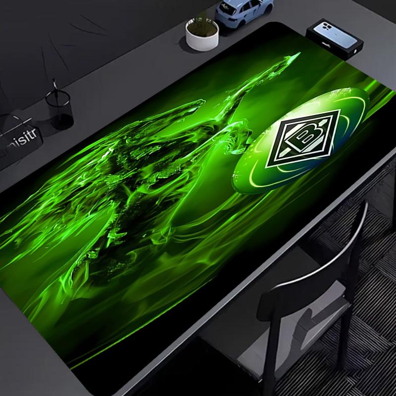 Borussia Monchengladbach logo Mouse Pad - Non-Slip Rubber Base, Smooth Surface for Work,Gaming,Office,And Home Use, Desk Mouse Pad