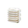 Side Dish Stacking Storage Multilayer Food Sorting Tray Kitchen Multi Function Fruit Vegetable