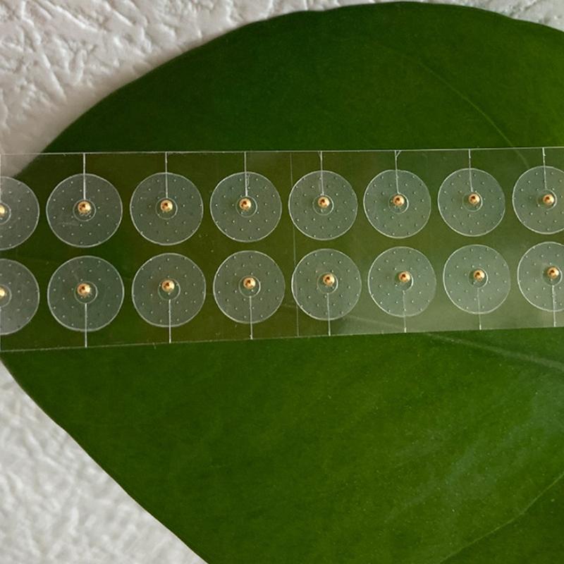 100/200 шт акупунктурные магнитные бусины аурикулярные наклейки для ушей массажные наклейки для ушей