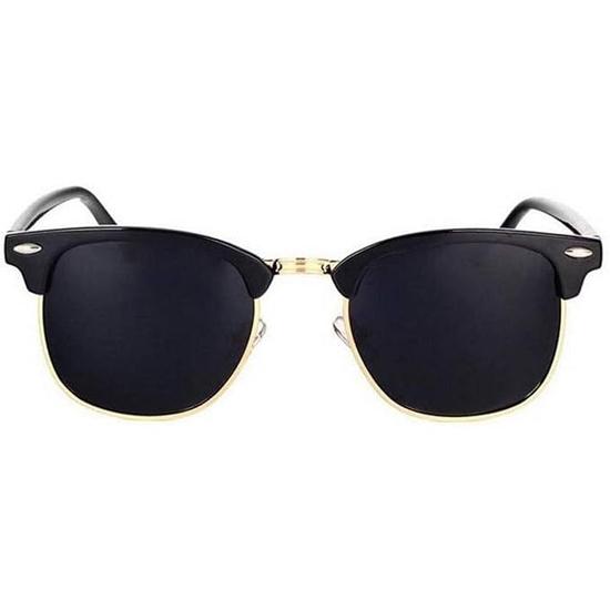 Солнцезащитные очки Dervin Rectangular Unisex (Черный, Синий) - Комбинация из 2