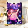 Анимация B-BeeS и PuppyCatS Мягкое теплое покрывало для спальни, гостиной, кровати, путешествий, кемпинга, пикника, подарок