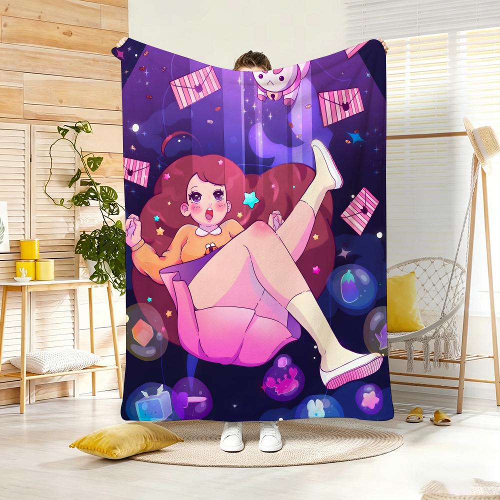 Анимация B-BeeS и PuppyCatS Мягкое теплое покрывало для спальни, гостиной, кровати, путешествий, кемпинга, пикника, подарок