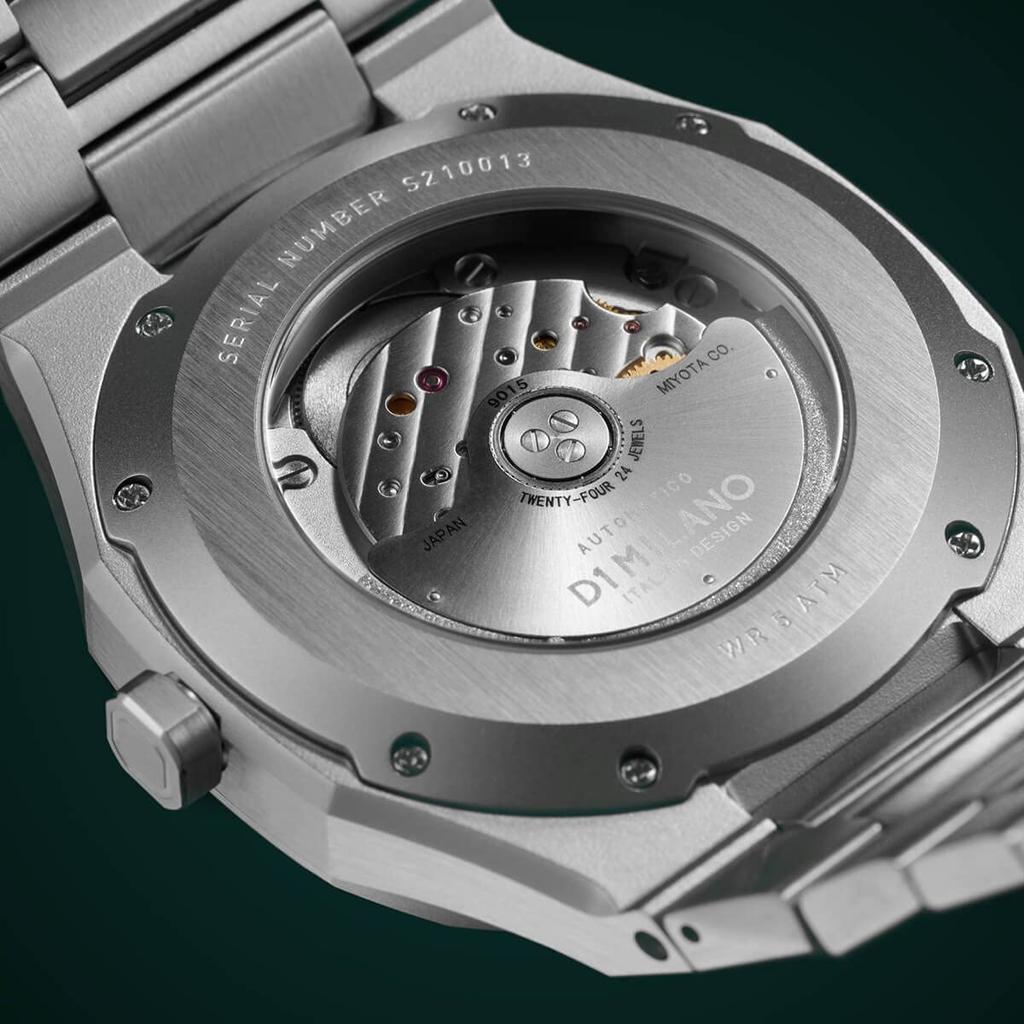 D1 MILANO Watch Automatic Winding ATBJ12 Green Automatic Restyling Green Stainless Steel Belt [Authorized Dealer] Men's