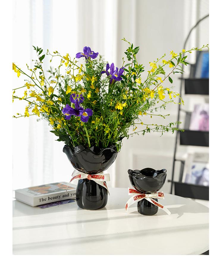 Элегантная Роскошная Маленькая Ваза для Свадебного Декора и Цветочных Композиций