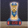 Réveil veilleuse digital LEXIBOOK - Pat' Patrouille - Chase 3D lumineux et sonore - Bleu - Enfant