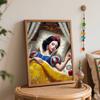 Disney Snow White Oil Painting Art Painting Set Home Wall Decor Handmade GiftSparkling Diamonds Bedding Princess Dreams
