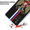 Russia Omsk Flag Siberian Flag Phone Case for Samsung A13 A15 A25 A35 A51 A55 A71 A21S A11 A31 A41 A23 A53 A73 5G A05s Cover