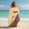 Personalized Winnie Pooh Friends Beach Towel Microfiber Beach Towel Thin Absorbent for Beach Swimming Yoga Bath Sports. 0910367