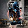 Хэллоуин Лунная Ведьма Ужасы Мягкий Чехол Для Телефона Для IPhone 11 17 Air 16E 16 Pro Max 15 + 14 Plus 13 Mini 12 Apple 7 SE 8 Fundas Coqu