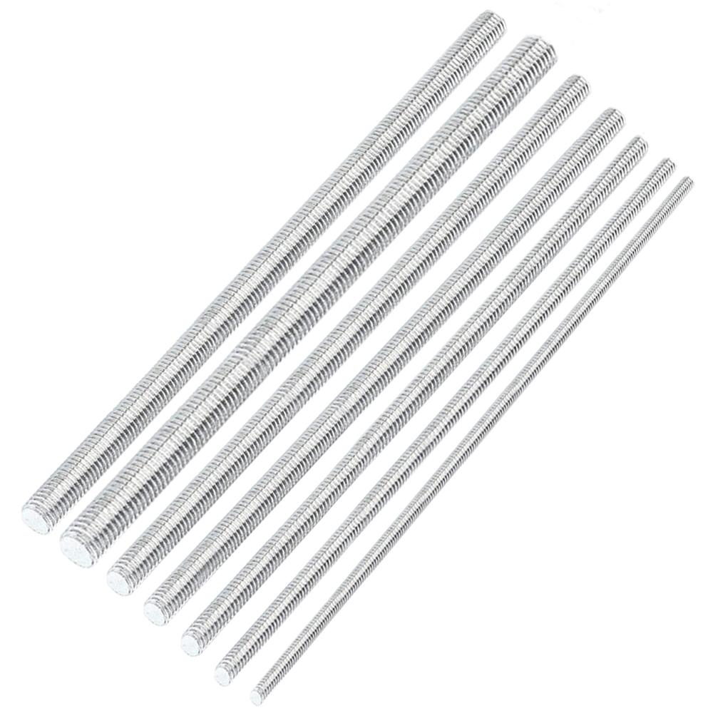 1шт резьбовой стержень 304 нержавеющая сталь винт M2 M2.5 M3 M4 M5 M6 M8 M10 M12 M16 M18 M20
