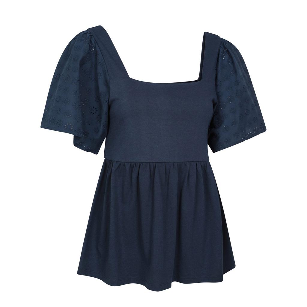 Mountain Warehouse Womens/Ladies Verona Broderie Sleeve Top