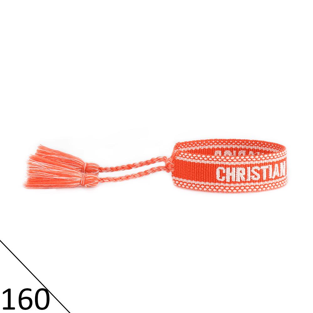 Браслет дружбы ручной работы с вышивкой и кисточками для женщин